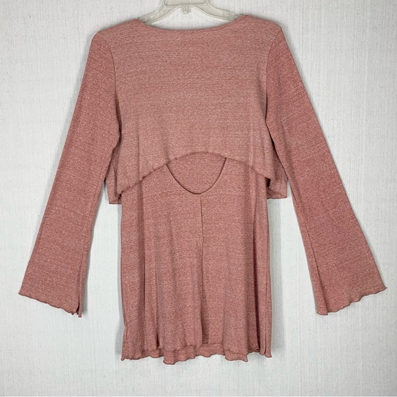 Free People - FP Beach - Cool Cat Ribbed Knit Open Back Mini Dress - Size Large - Picture 8 of 15